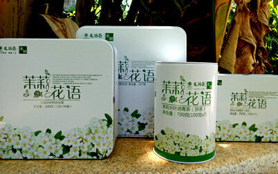 龙润普洱茶茉莉花语